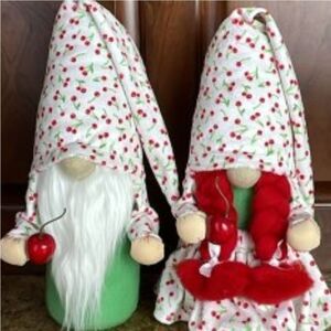 Cherry GNOMES - Set Of 2